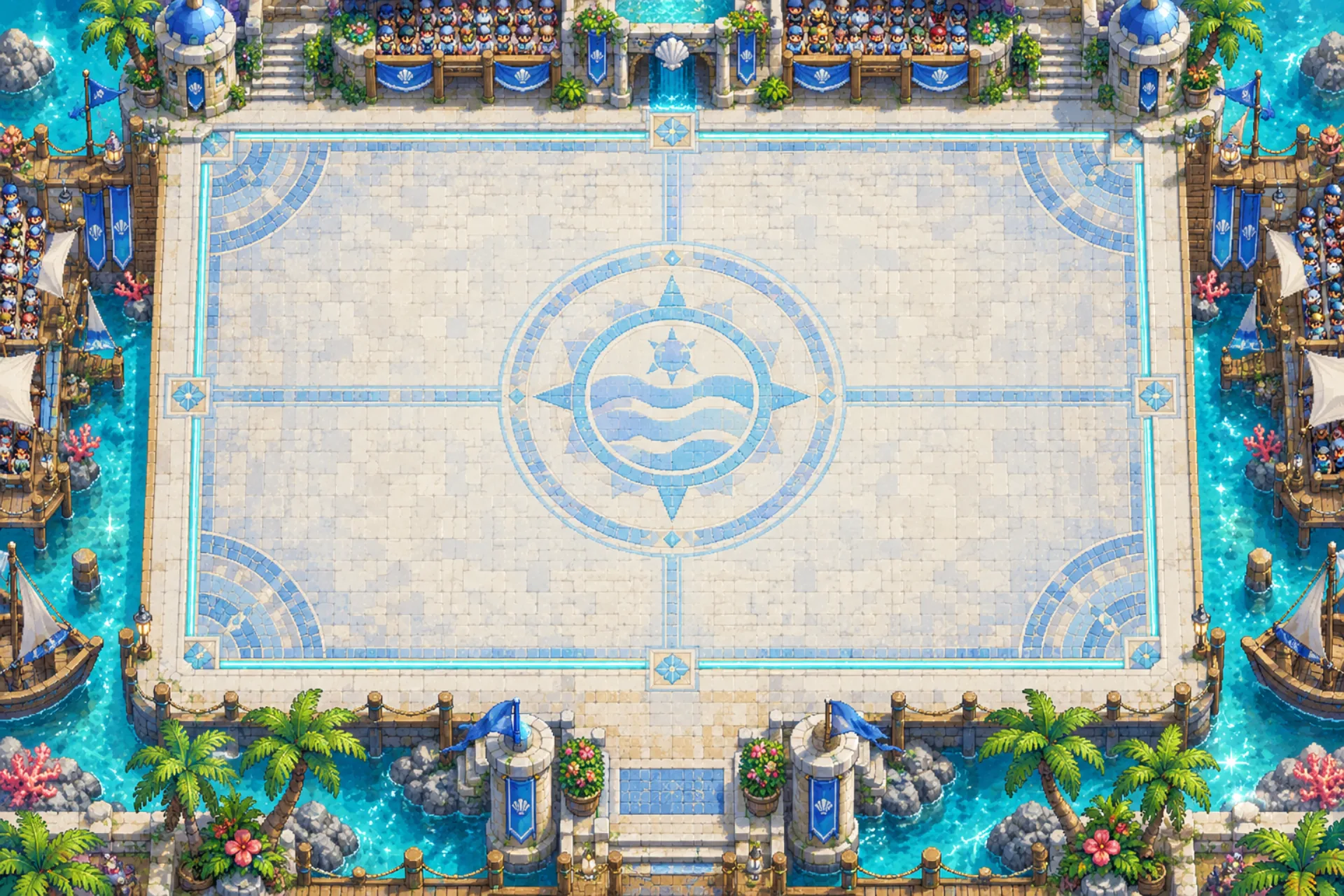 Azure Coast arena layout