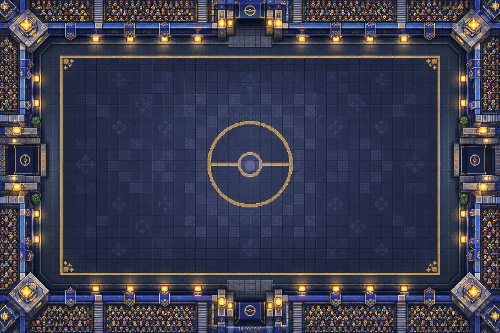 Indigo Stadium arena layout