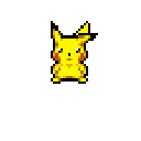 Pikachu game sprite