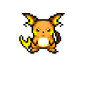 Raichu game sprite