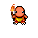 Charmander game sprite